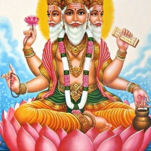 Brahma, el productor del universo